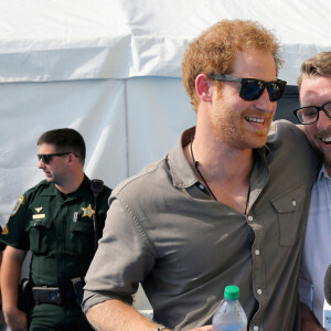 JJ Chalmers - Le prince Harry encourage les compétiteurs des jeux Invictus à Orlando le 11 mai 2016.