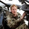 Le prince Harry en Afghanistan avec l'armée britannique en 2012.