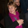 Exclusif - Dominique Voynet assiste au 40e anniversaire de 'WWF' au Museum d'histoire Naturelle à Paris