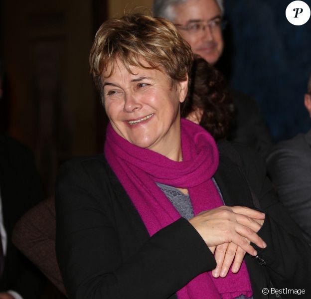 Exclusif - Dominique Voynet assiste au 40e anniversaire de 'WWF' au Museum d'histoire Naturelle à Paris