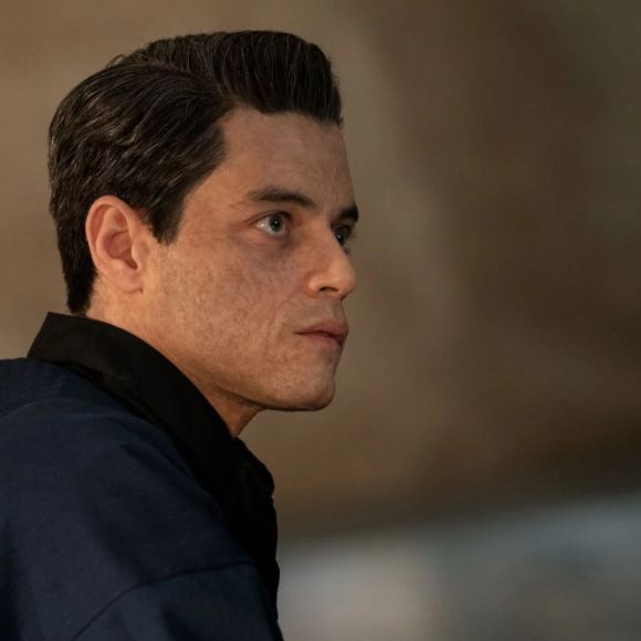 Rami Malek dans le prochain film James Bond, "Mourir peut attendre", de Cary Joji Fukunaga.