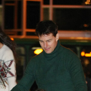 Tom Cruise, Katie Holmes et leur fille Suri à Pittsburgh, en 2011.