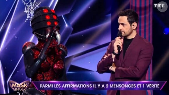 L'Araignée dans "Mask Singer 2020", le 24 octobre 2020, sur TF1