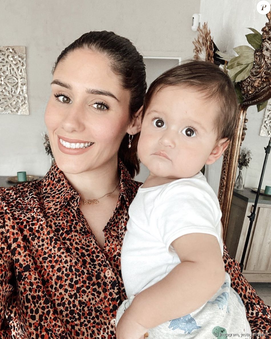 Jesta et son fils Juliann, le 5 mars 2020, sur Instagram