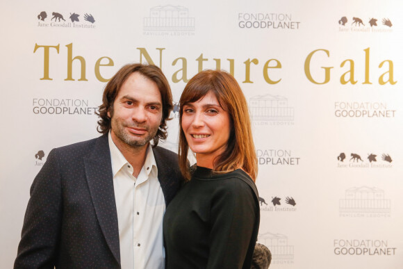 Exclusif - Christophe Dominici et sa femme Lauretta - Soirée "The Nature Gala - Fondation GoodPlanet" au Pavillon Ledoyen à Paris le 18 décembre 2018. © Philippe Doignon/Bestimage 
