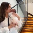 Manon Marsault et sa fille Angelina, le 20 septembre 2020