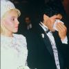 Archives- Mariage de Diego Maradona et de Claudia Villafañe en 1989.