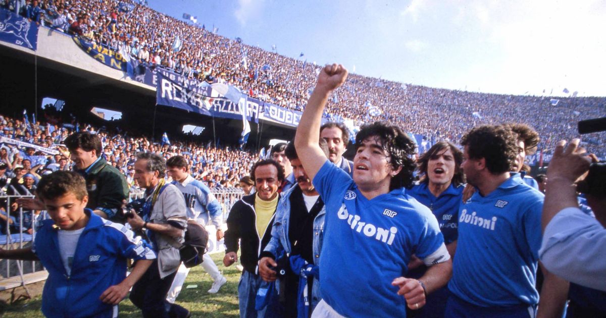 Carte De Collection Diego Maradona à Naples - Édition Originale 1987 - Pour Les Vrais Fans De Foot !