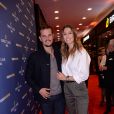 Laury Thilleman (Miss France 2011) et son fiancé Juan Arbelaez lors de la soirée de réouverture de la boutique "Breitling", située rue de la Paix. Paris, le 3 octobre 2019. © Rachid Bellak/Bestimage   