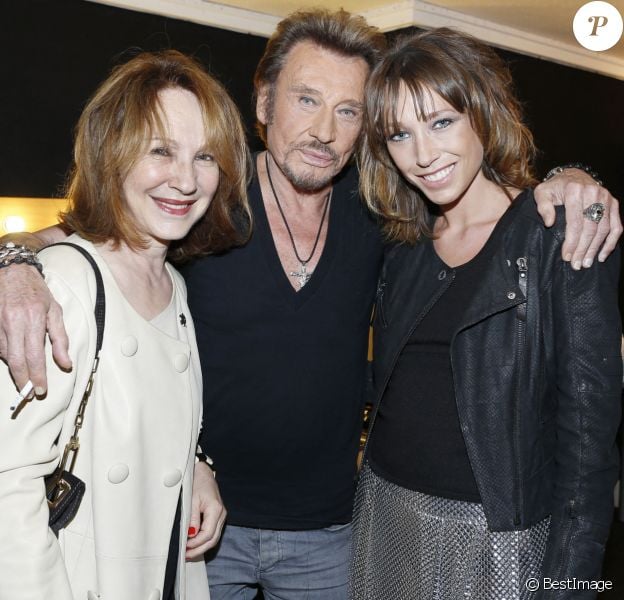 Johnny Hallyday Tendre Papa Pour Laura Smet Jolie Photo Souvenir De Nathalie Baye Purepeople