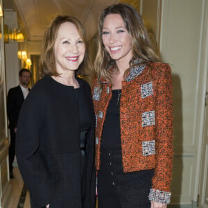 Nathalie Baye et sa fille Laura Smet - Soirée des "Révélations César 2015" à l'hôtel Meurice à Paris le 12 janvier 2015.