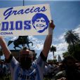 Le cortège funèbre de Diego Armando Maradona quitte la Casa Rosada. Buenos Aires, le 26 novembre 2020.