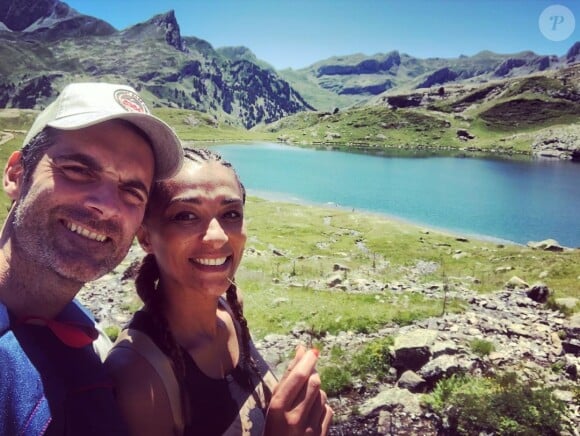 Gil Alma et Aminata dans les Pyrénées en juillet 2020