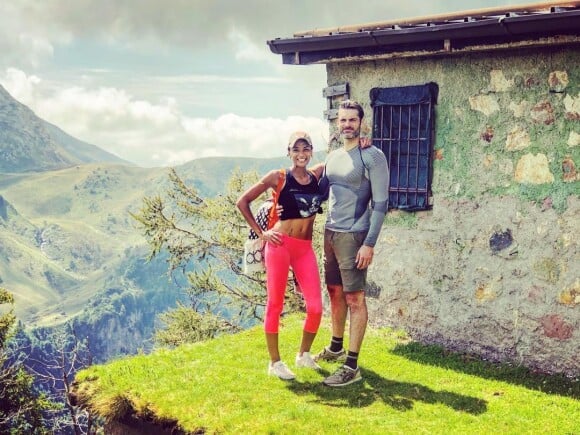 Gil Alma et sa femme Aminata à la montagne, août 2019