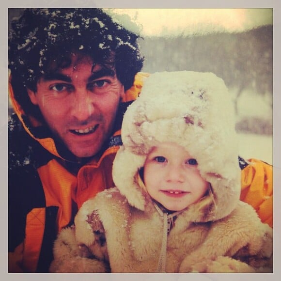 Eric Carrière (Chevalier du Fiel) et sa fille Lou, Instagram