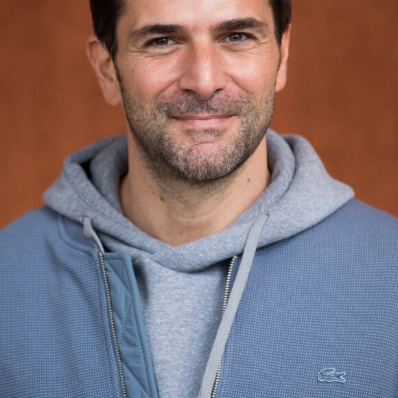 Grégory Fitoussi au village lors des internationaux de tennis de Roland Garros à Paris, France, le 30 mai 2019. © Jacovides-Moreau/Bestimage 