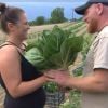 Jérôme avec ses prétendantes Lucile et Alicia dans "L'amour est dans le pré 2020", sur M6