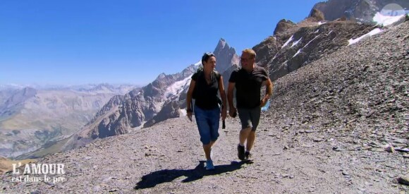 David et Stéphanie dans "L'amour est dans le pré 2020" du 30 novembre, sur M6