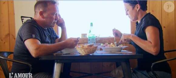 David et Stéphanie dans "L'amour est dans le pré 2020" du 30 novembre, sur M6