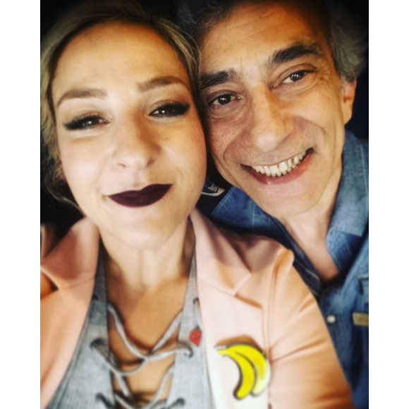 Marilou Berry et son papa Philippe en 2017.