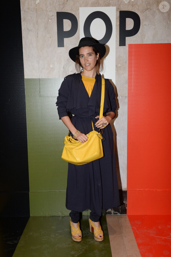Vahina Giocante - Soirée de lancement de la collection Pop de Lancel au Palais de Tokyo à Paris, le 23 avril 2015. 