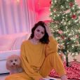 Selena Gomez, prête pour Noël. Décembre 2020.