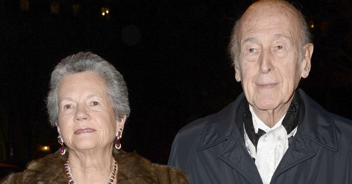 Valery Giscard d'Estaing et sa femme AnneAymone Giscard d'Estaing à l'inauguration de l Valery Giscard d'Estaing et sa femme AnneAymone Giscard d'Estaing à l'inauguration de l