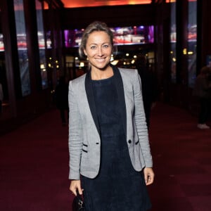 Exclusif - Anne-Sophie Lapix - People au concert unique "Au cinéma" de Renaud Capuçon à l'Olympia à Paris le 14 octobre 2018. © Dominique Jacovides - Cyril Moreau/Bestimage