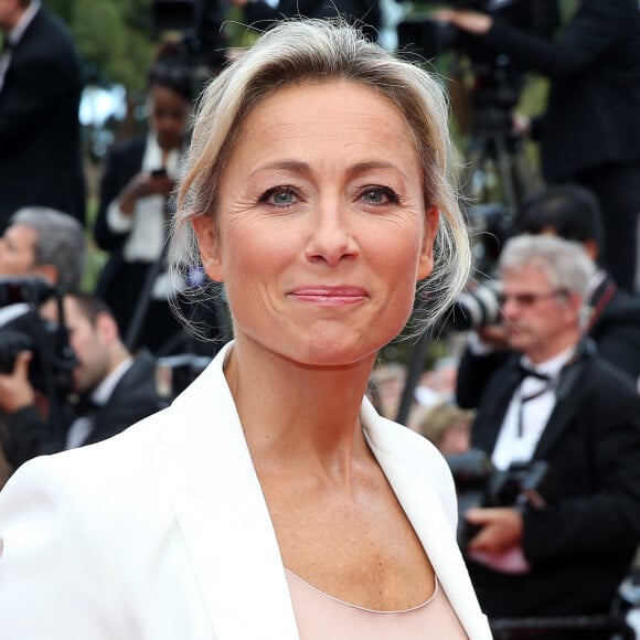 Anne-Sophie Lapix - Montée des marches du film " Ahlat Agaci " lors du 71ème Festival International du Film de Cannes. © Borde-Jacovides-Moreau/Bestimage