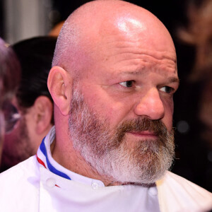 Le chef Philippe Etchebest lors du dîner de gala des Grands Chefs du monde à l'Abbaye Collonges - Paul Bocuse à Collonges-au-Mont-d'Or, Lyon, France. © Romain Doucelin/Bestimage