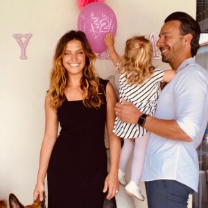 Laetitia Milot en famille fête l'anniversaire de sa fille Lyana le 14 mai 2020.