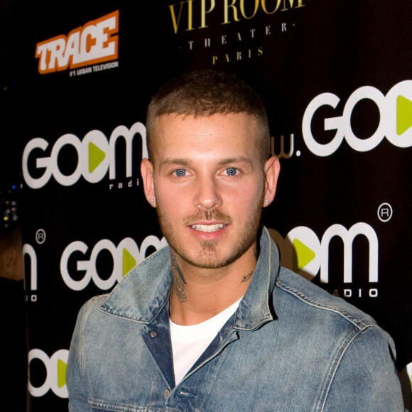 M Pokora lors du show musical organise par Goom Radio au VIP Room et retransmit en direct sur Dailymotion, Paris le 18 juin 2010