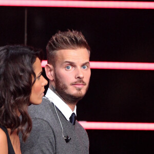 Exclusif - Shy'm et M. Pokora Paris le 17 Decembre 2012 Enregistrement du premier prime time sur TF1 d' Estelle Denis. Une emission qui s'intitule "Samedi, on chante Jean-Jacques Goldman" et qui sera diffusee le 19 janvier 2013