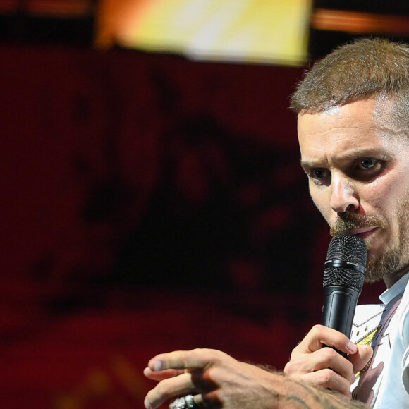 M Pokora en concert au Palais Nikaia à Nice dans le cadre de sa tournée Pyramide Tour le 15 novembre 2019. © Lionel Urman / Bestimage 