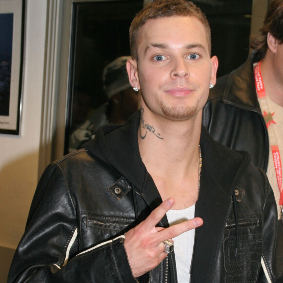 Archive - Matt Pokora (M. Pokora) en backstage lors des "NRJ MUSIC AWARDS" à Cannes en 2006