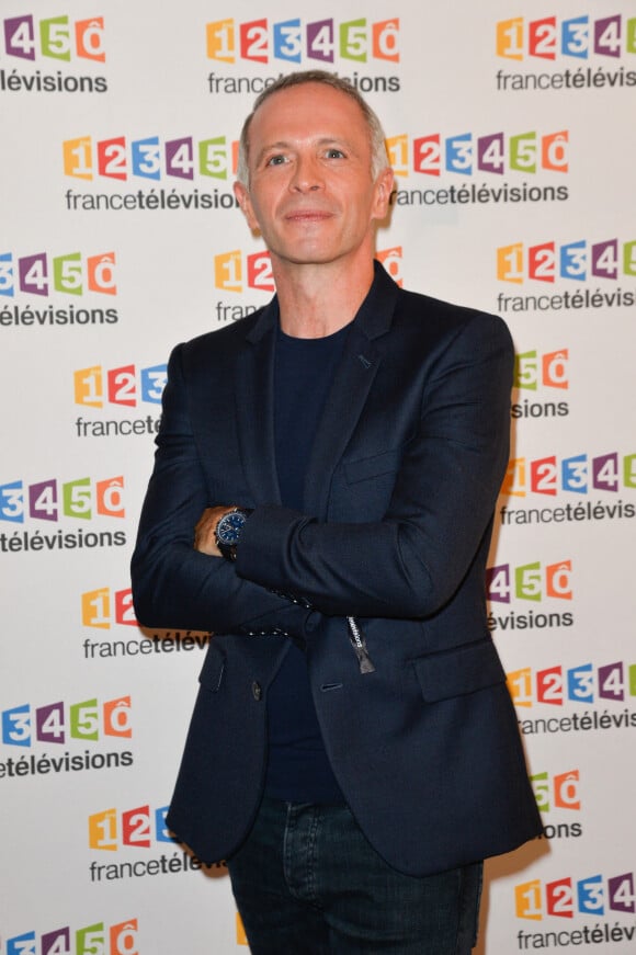 Samuel Étienne lors du photocall de la présentation de la nouvelle dynamique 2017-2018 de France Télévisions. © Guirec Coadic/Bestimage