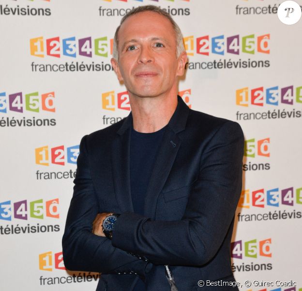 Samuel Étienne lors du photocall de la présentation de la nouvelle dynamique 2017-2018 de France Télévisions. © Guirec Coadic/Bestimage
