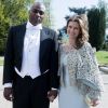 Shaman Durek, la princesse Martha Louise de Norvège - Mariage de la princesse Alexandra de Sayn-Wittgenstein-Berleburg avec le comte danois Michael Preben Ahlefeldt-Laurvig-Bille à Svendborg au Danemark.