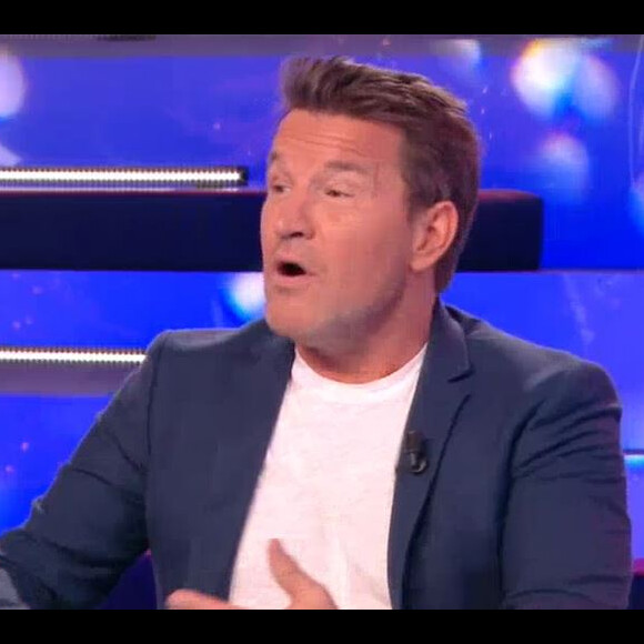 Benjamin Castaldi parle de ses pensions alimentaires dans "Touche pas à mon poste" sur C8, le 9 décembre 2020