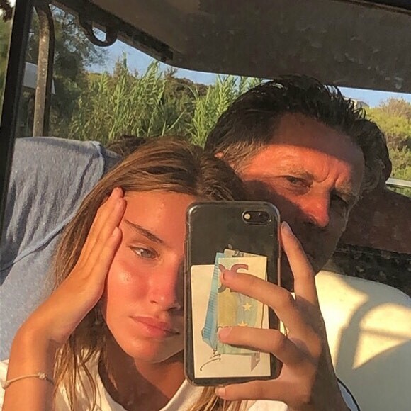 La princesse Vittoria de Savoie et son père le prince Emmanuel-Philibert de Savoie, sur Instagram, octobre 2018.