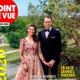 Le prince Emmanuel-Philibert de Savoie et Clotilde Courau dans le hors-série "Point de vue", 2020.