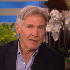 Dans l'émission "The Ellen Show", Harrison Ford révèle que son régime alimentaire est à base de poisson et les légumes. L'acteur de 77 ans a prévu de reprendre prochainement dans un nouvel opus le rôle de Indiana Jones. Il est actuellement en pleine promotion du film "L'appel de la forêt". Le 19 février 2020.