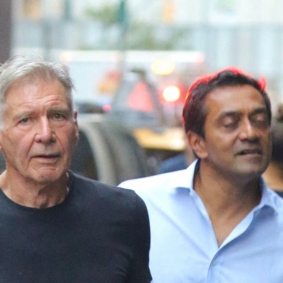Harrison Ford se balade dans les rues de New York, le 23 septembre 2019