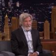 Harrison Ford rend hommage à Peter Mayhew, co-vedette de Star Wars, dans l'émission "The Tonight Show" de Jimmy Fallon, à New York City, New York, Etats-Unis, le 23 mai 2019.