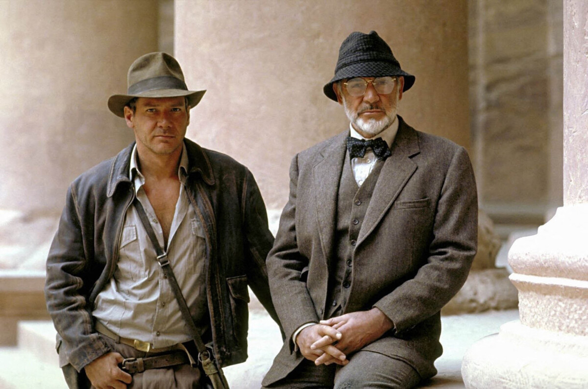 Sean Connery Harrison Ford 1989 film set reunion What’s Next for the Franchise?