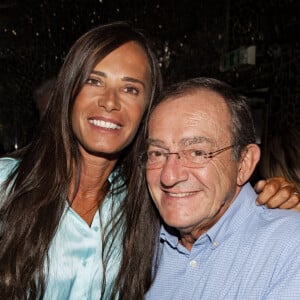 Exclusif - Nathalie Marquay et son mari Jean-Pierre Pernaut - Soirée au Don Camilo pour le lancement du clip "Radio Aktébo" de l'association Aktebo au profit des enfants malades à Paris le 17 septembre 2019. © Jack Tribeca/Bestimage