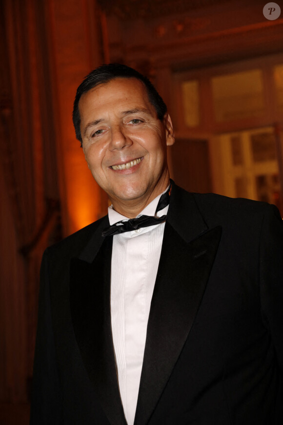 Exclusif - Maurice Molinari lors du Bal de Noël au profit de la fondation Princesse Charlene dans la salle Empire de l'hôtel de Paris à Monaco, le 12 décembre 2020. © Claudia Albuquerque/Bestimage