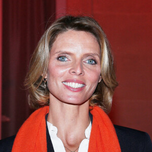 Sylvie Tellier, directrice générale de la société Miss France lors de l'illumination en orange du ministère de l'Intérieur pour symboliser la lutte contre les violences faites aux femmes. © Panoramic / Bestimage