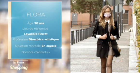 Flora, candidate des "Reines du shopping" sur M6.