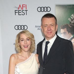 Gillian Anderson, Peter Morgan - Soirée de présentation de la saison 3 de la série "The Crown" dans le cadre du AFI FEST 2019 au TCL Chinese Theatre à Hollywood, Los Angeles, le 16 novembre 2019.